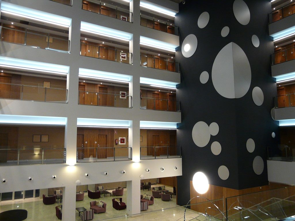 Hotel Ciudad De פונפרדה מראה פנימי תמונה